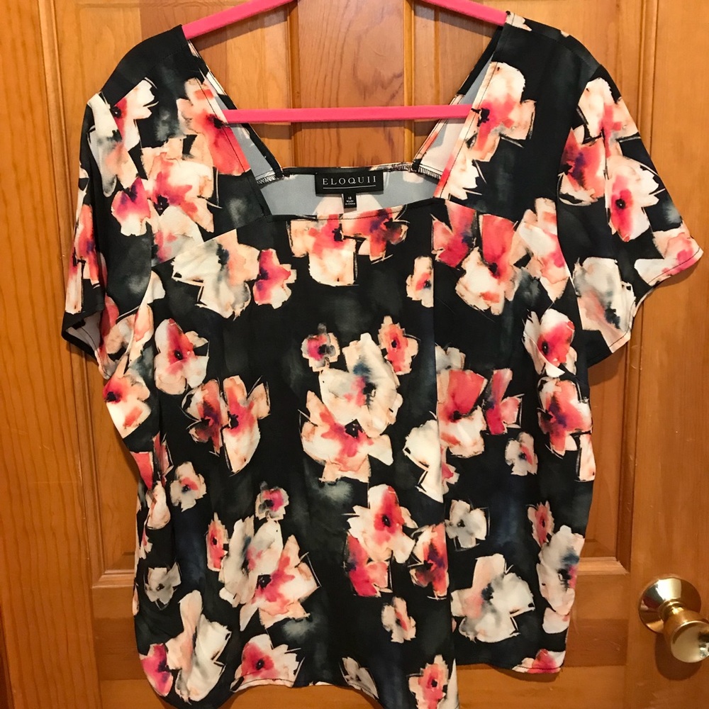 Pull over blouse-think Spring